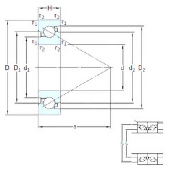 Rodamiento BS 340 7P62U SNFA #1 image