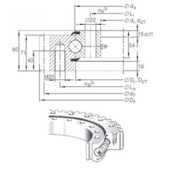 Rodamiento VSA 25 0755 N INA #1 image