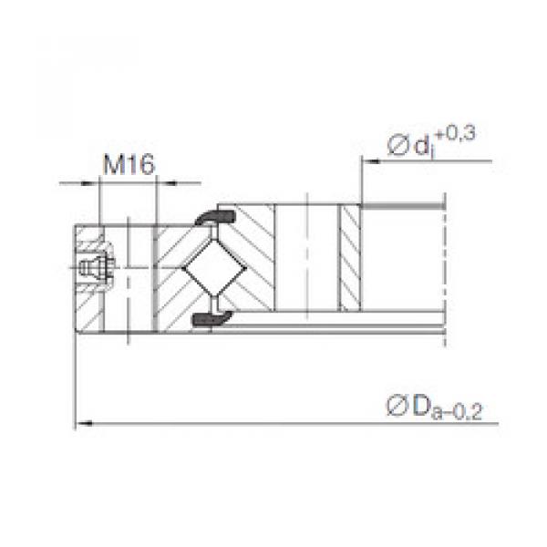 Rodamiento XU 12 0222 INA #1 image