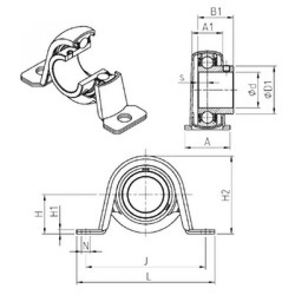 Rodamiento USPP204 SNR #1 image