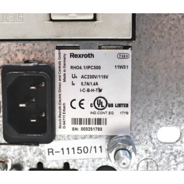 Rexroth Greece Italy PC RHO4.1/IPC300 BASIC Unit RH04.1 #2 image