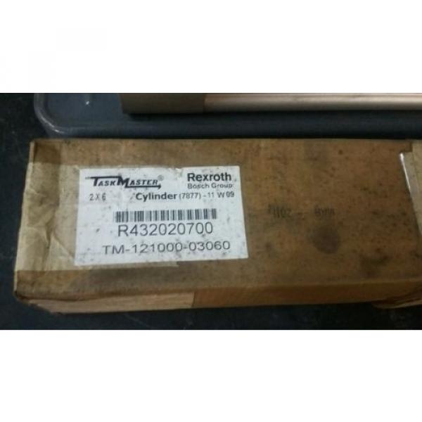 (2) Canada India NEW REXROTH TASKMASTER TM-121000-03060 PNEUMATIC AIR CYLINDER 2 X 6 #2 image