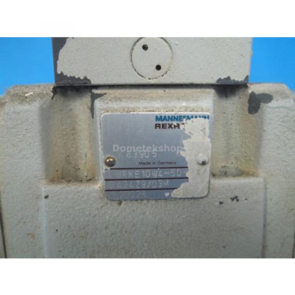 Mannesmann Egypt Canada Rexroth 4WRKE10W4-50-2X/6A24Z9/D3M Hydraulic Valve Assembly #3 image